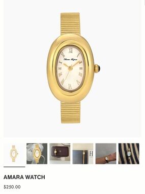 Heaven Mayhem Amara gold watch